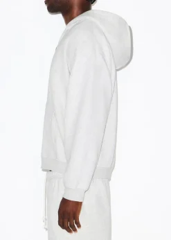 Relaxed cotton-blend sweatshirt