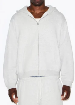 Relaxed cotton-blend sweatshirt