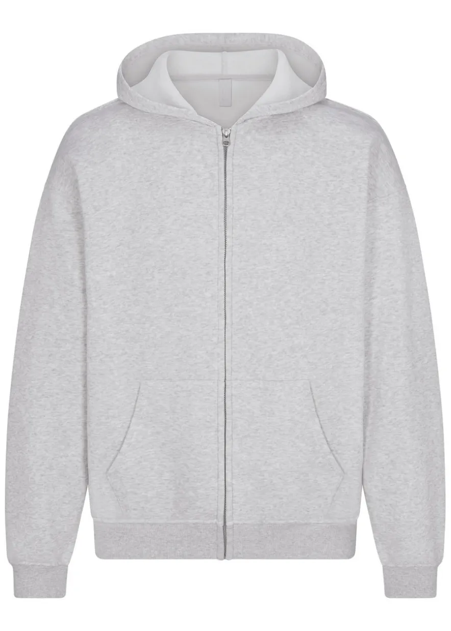 Relaxed cotton-blend sweatshirt