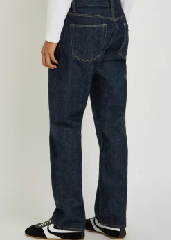 Relaxed straight-leg jeans