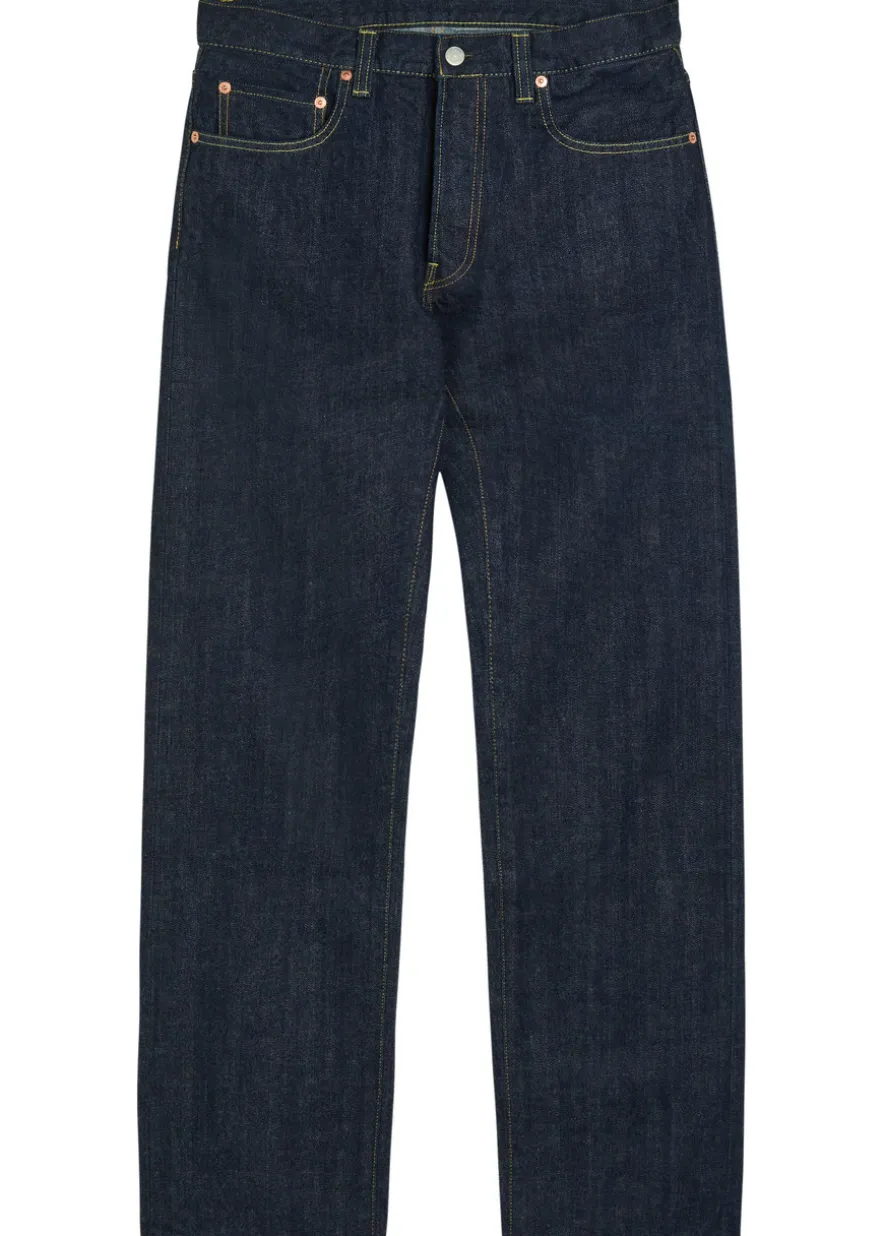 Relaxed straight-leg jeans