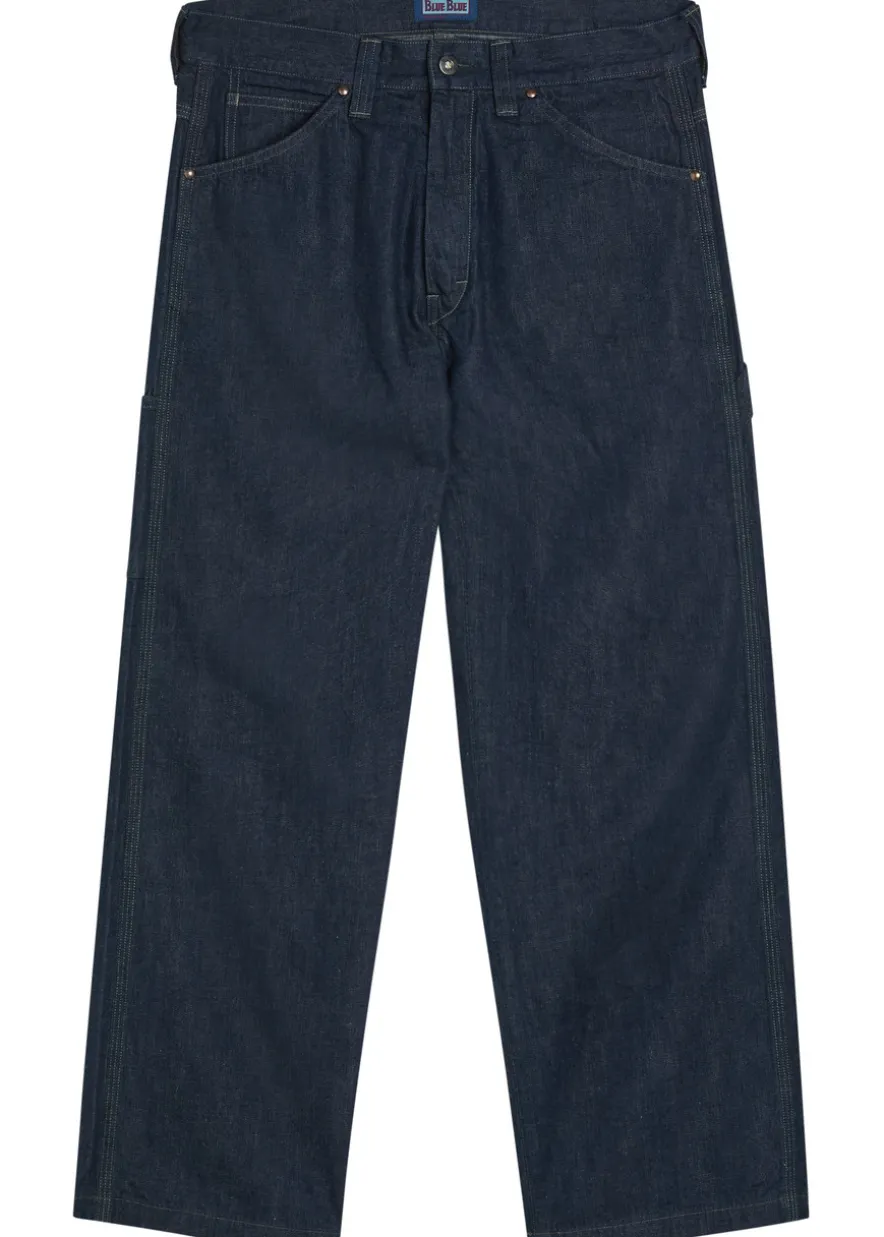 Relaxed straight-leg jeans
