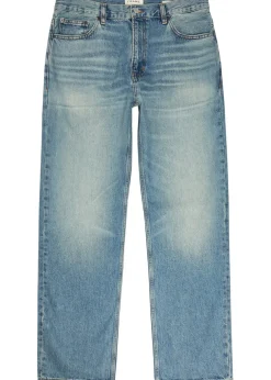 Relaxed straight-leg jeans