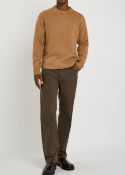 Relaxed straight-leg jeans