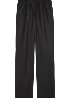 Relaxed straight-leg wool trousers