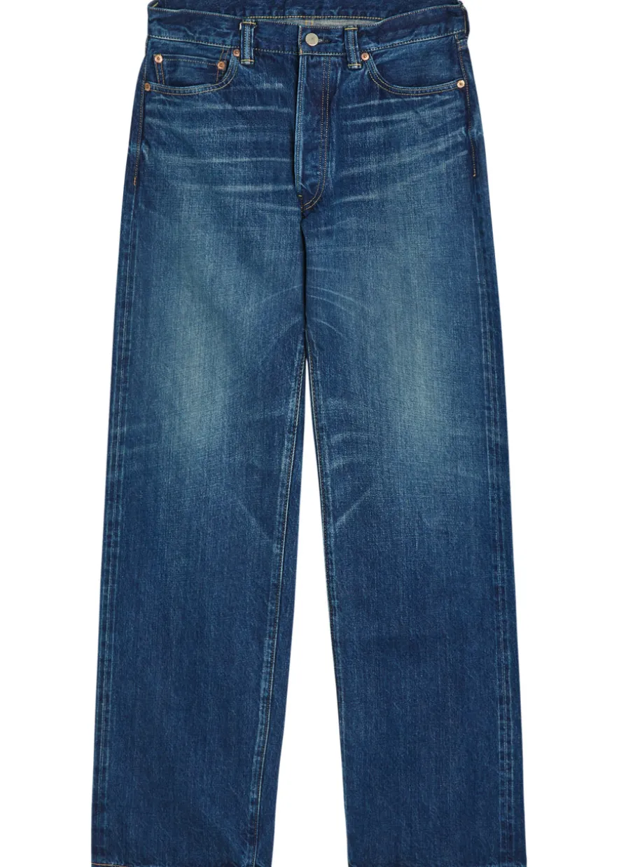 Relaxed wide-leg jeans