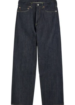 Relaxed wide-leg jeans