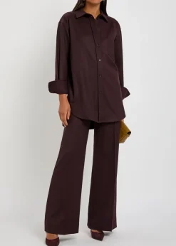 Remi oversized wool shirt