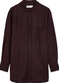 Remi oversized wool shirt