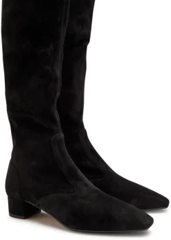 Remi 35 suede over-the-knee boots