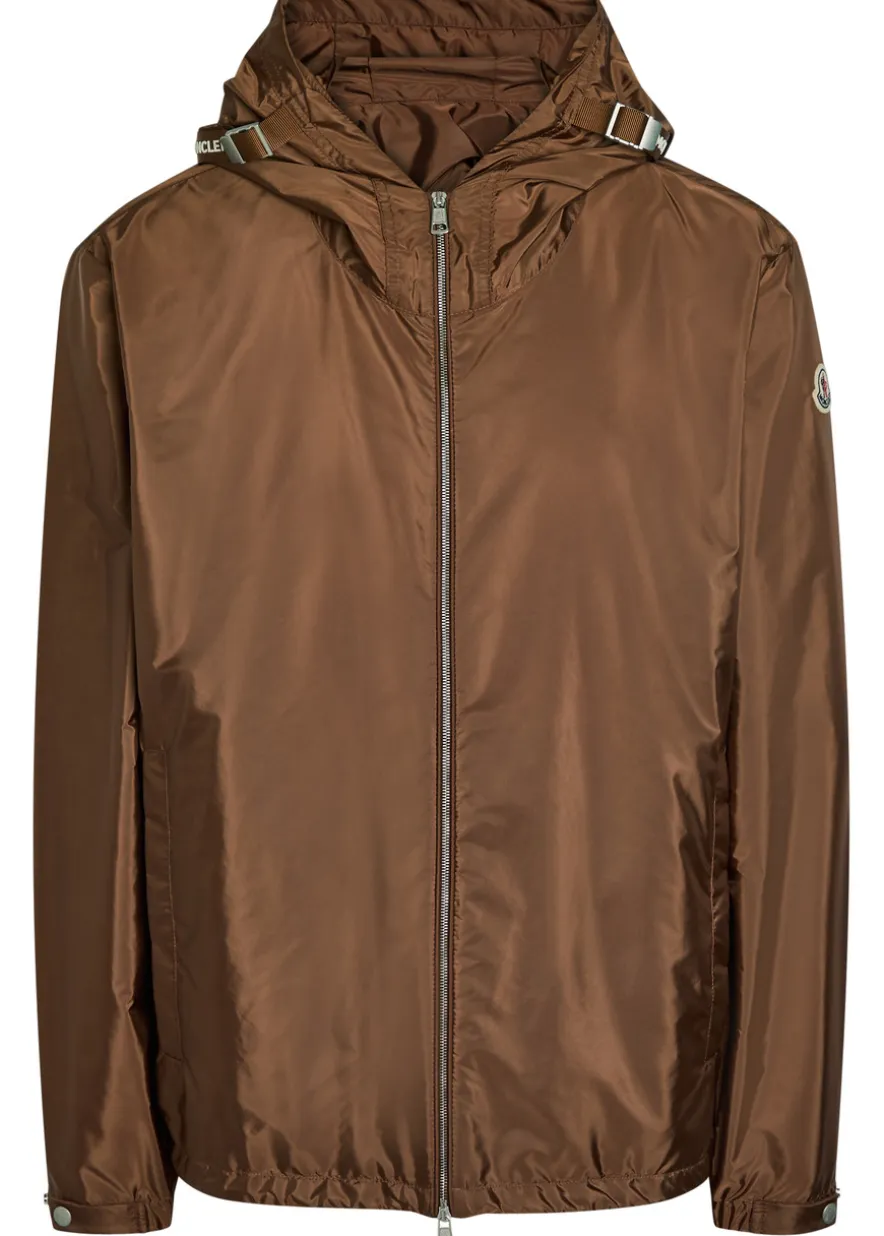 Remoray hooded nylon jacket