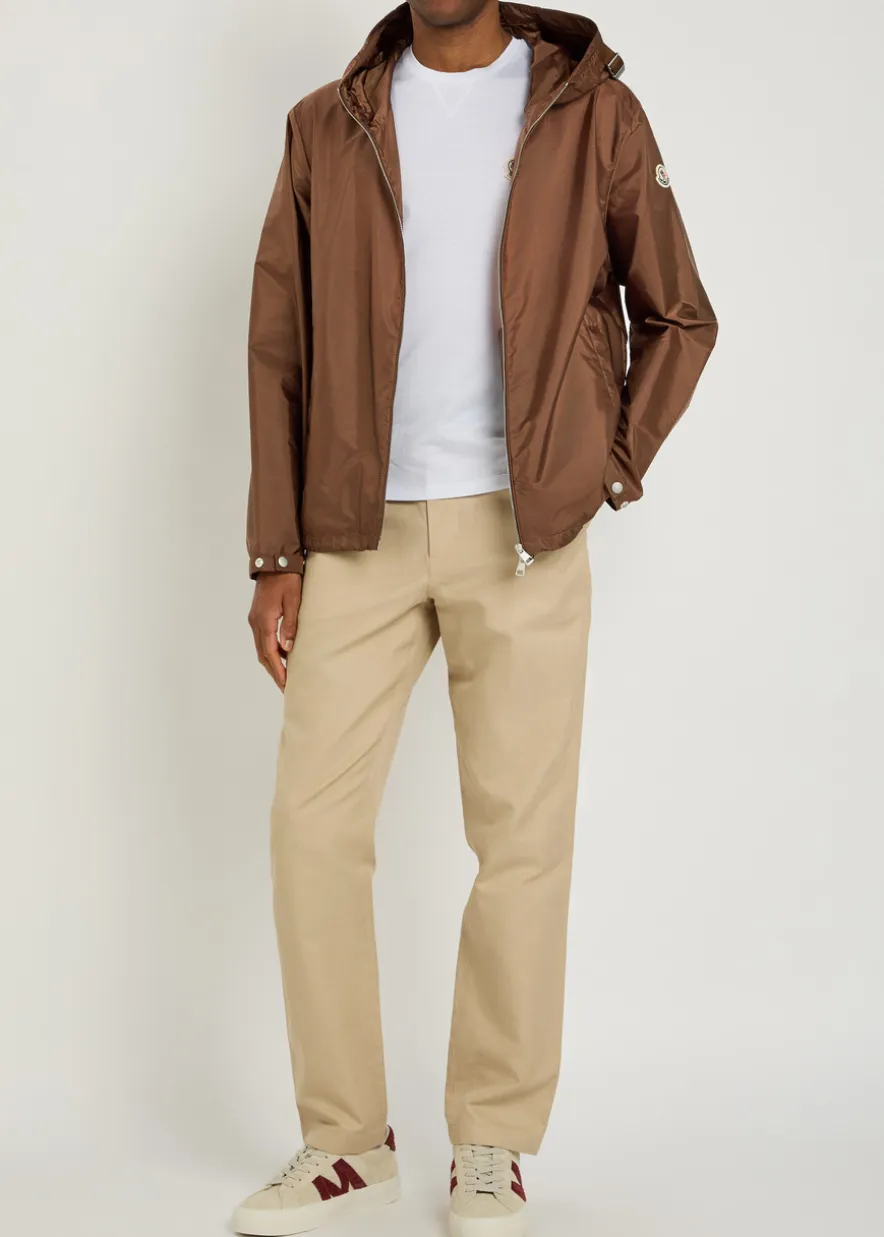 Remoray hooded nylon jacket