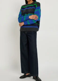 Rene striped merino wool jumper
