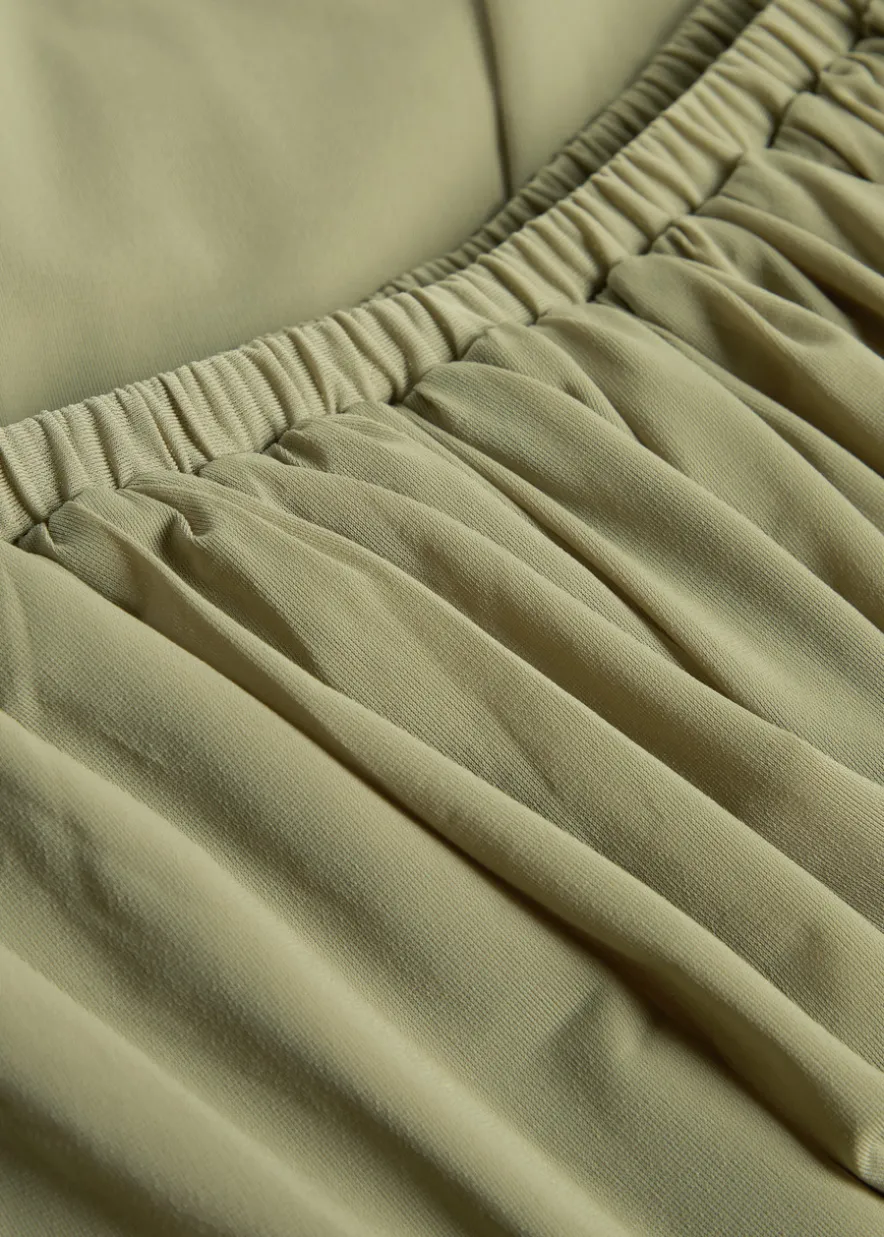 Renier gathered tissue jersey balloon trousers
