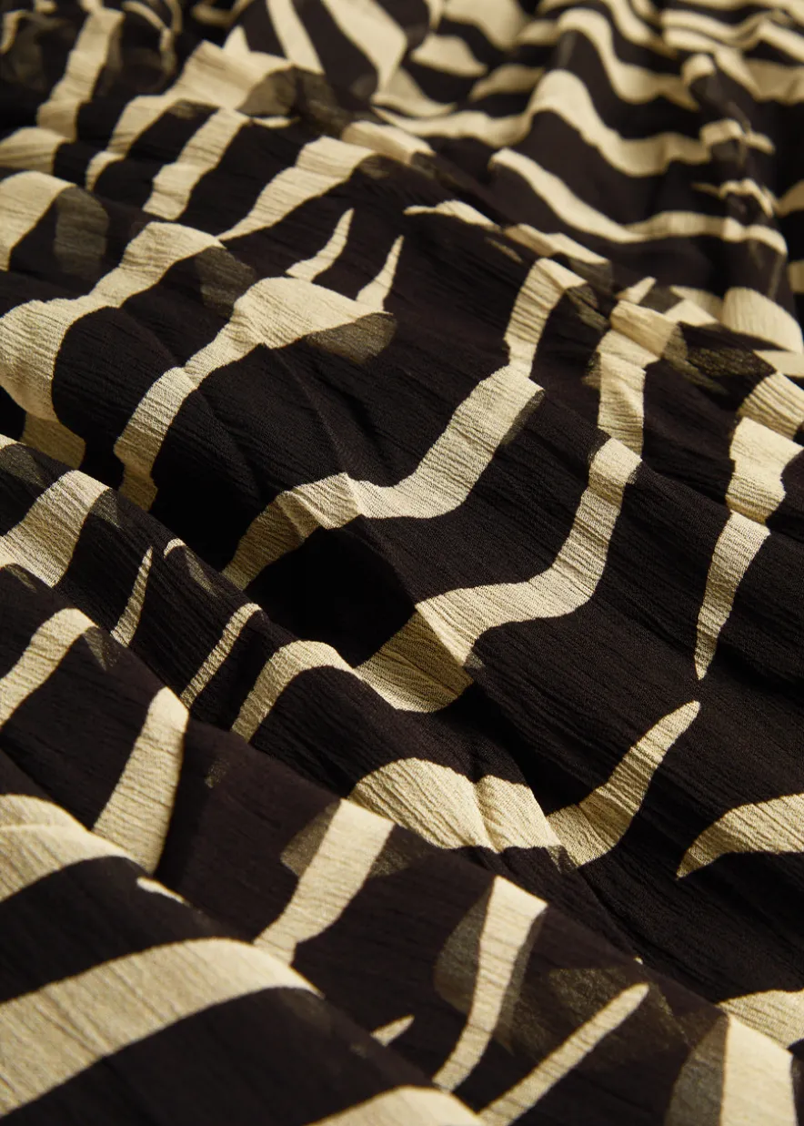Renier zebra-print georgette balloon trousers