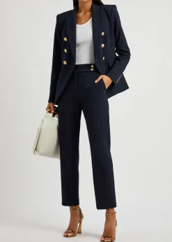 Renzo straight-leg trousers
