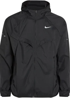 Repel UV hooded running jacket