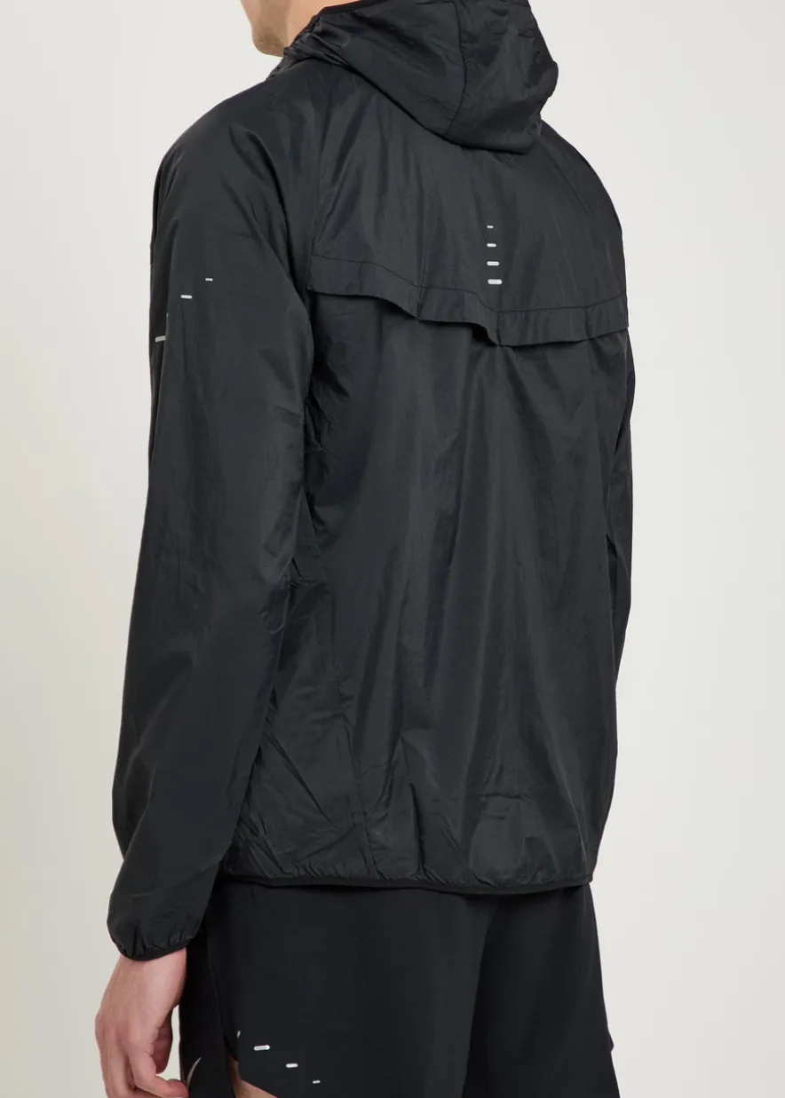 Repel UV hooded running jacket