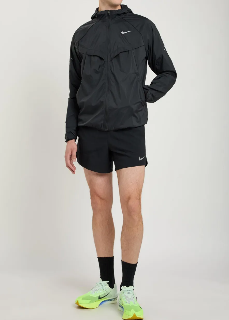 Repel UV hooded running jacket
