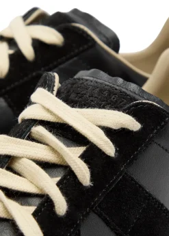 Replica panelled leather sneakers