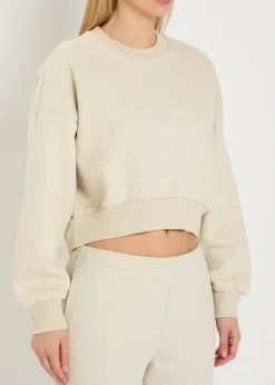 Restore cotton-blend sweatshirt