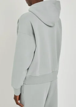 Restore hooded cotton-blend sweatshirt