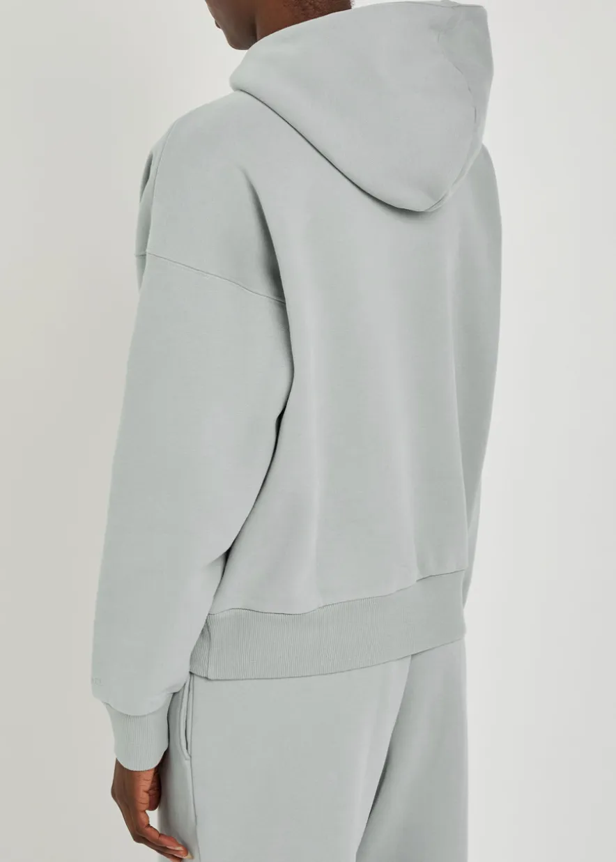 Restore hooded cotton-blend sweatshirt