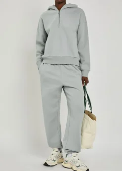 Restore hooded cotton-blend sweatshirt