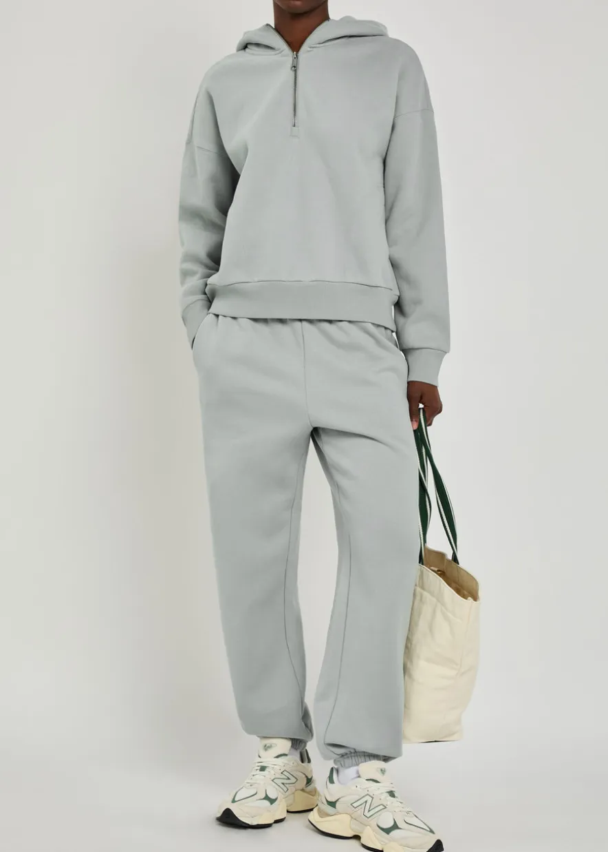 Restore hooded cotton-blend sweatshirt