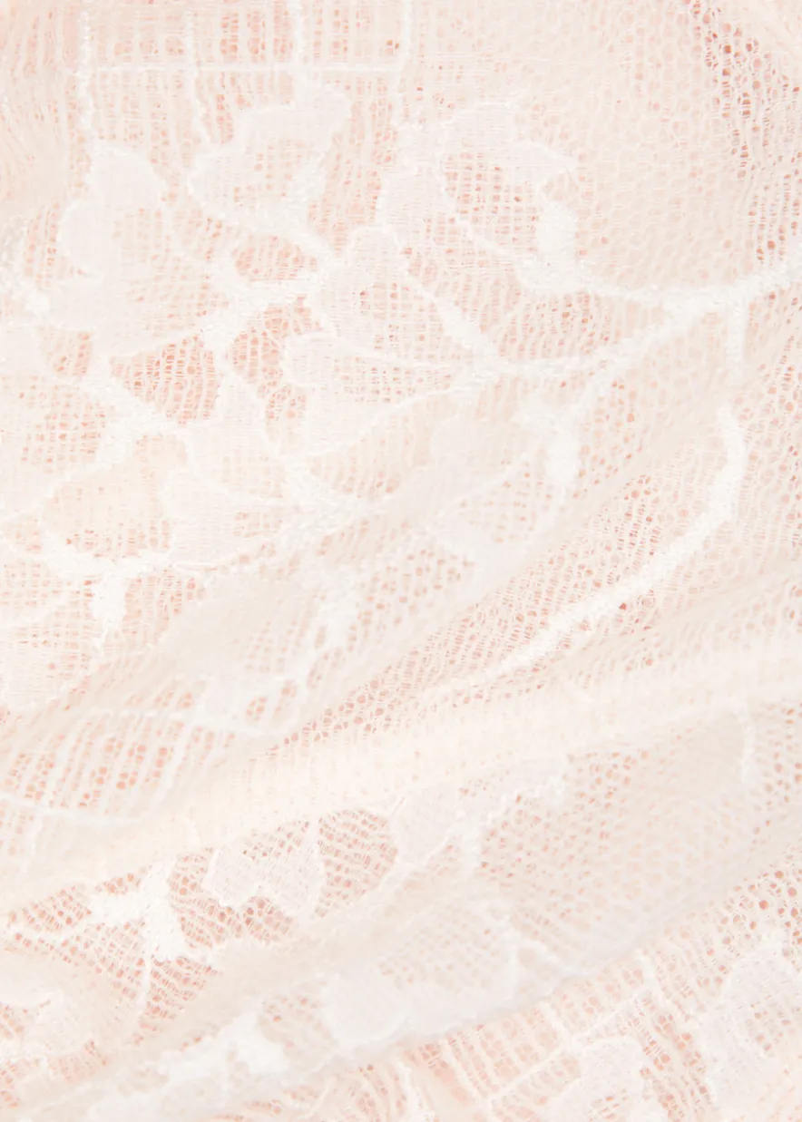 Reve lace underwired plunge bra