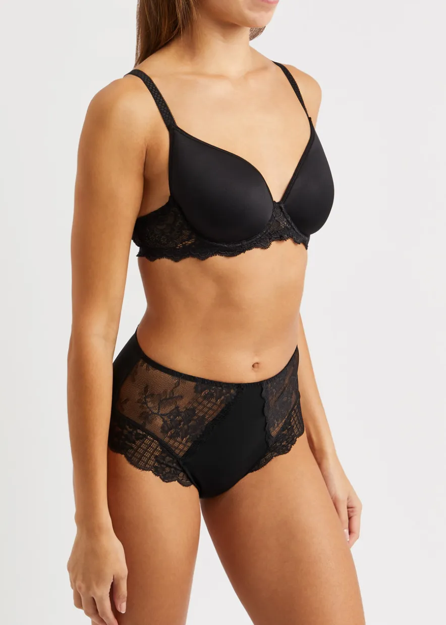 Reve panelled lace briefs