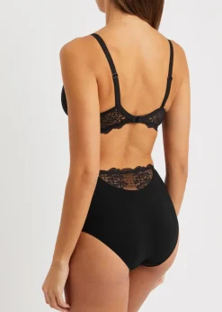 Reve panelled lace briefs