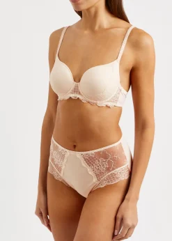 Reve panelled lace briefs