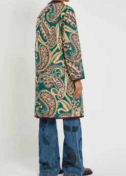 Reversible jacquard jacket