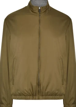 Reversible woven jacket