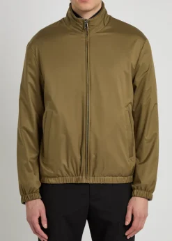 Reversible woven jacket