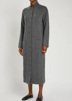 Rhea cashmere cardigan coat