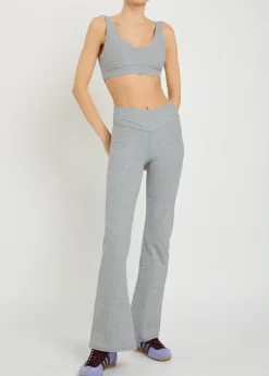 Rhythm cut-out back stretch-jersey bra