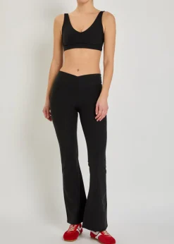 Rhythm stretch-jersey sports bra