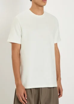 Ribbed cotton T-shirt