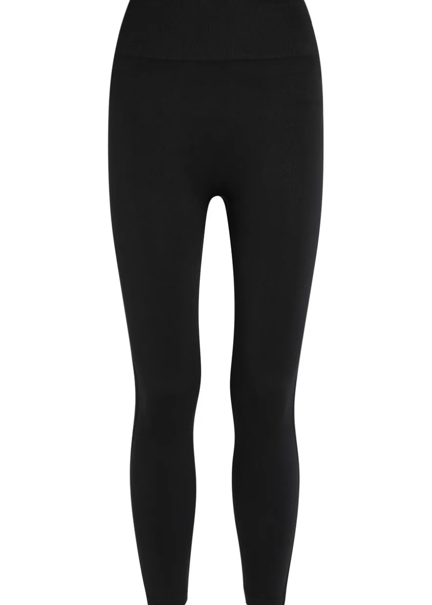 Ribbed sculpting knit cropped leggings