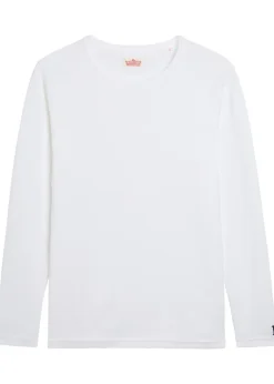 Ribbed stretch-cotton T-shirt
