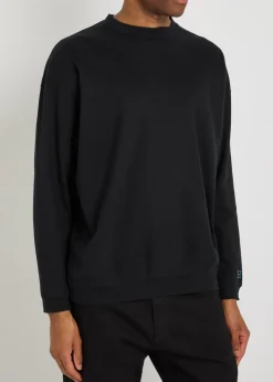 Ribbed stretch-cotton T-shirt