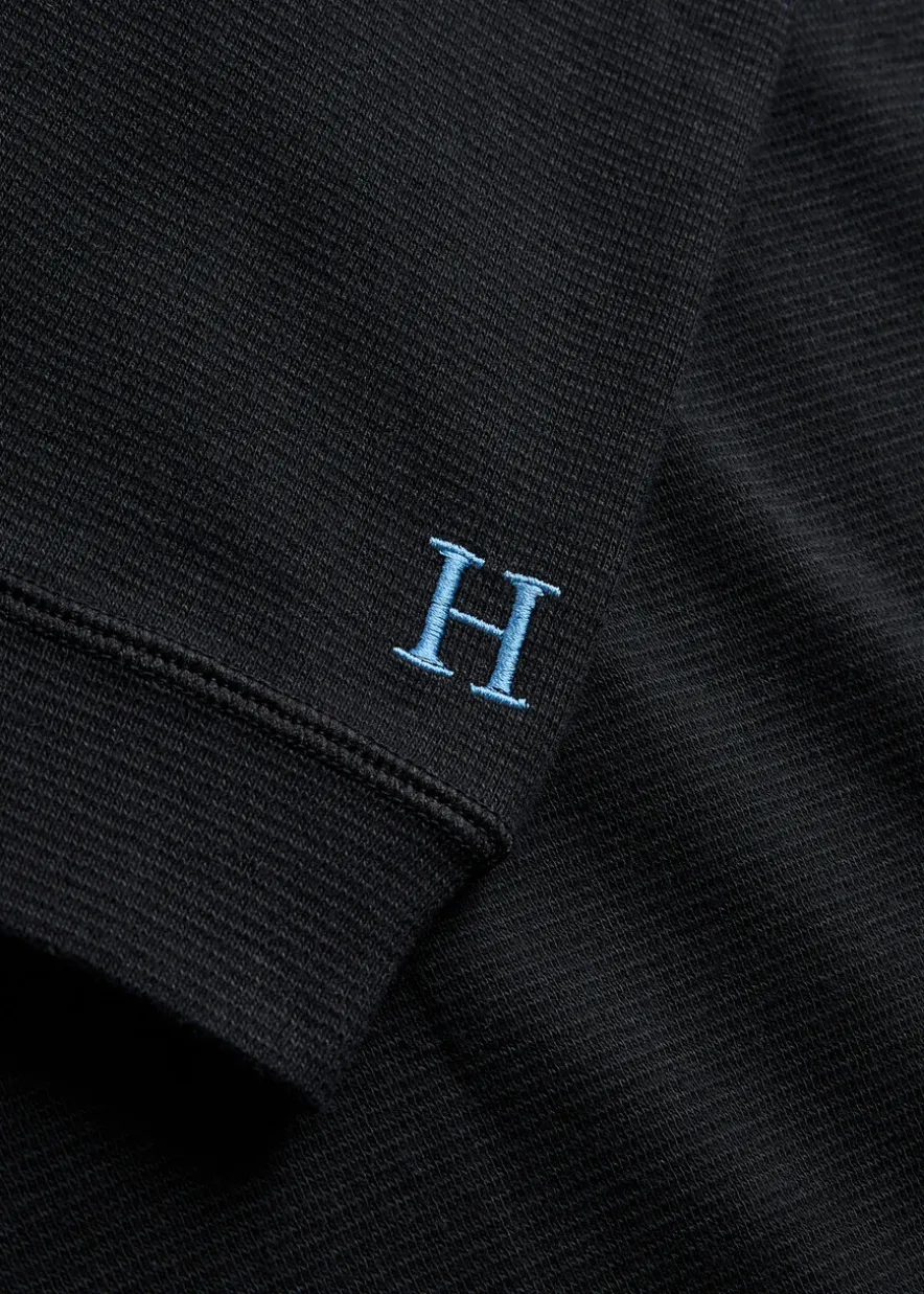 Ribbed stretch-cotton T-shirt