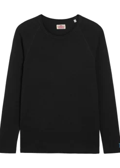 Ribbed stretch-cotton T-shirt