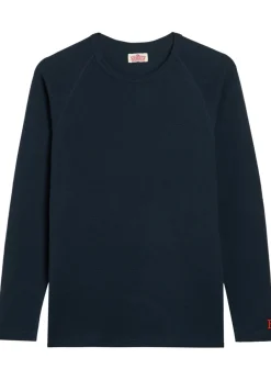 Ribbed stretch-cotton T-shirt