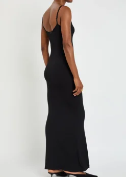 Ribbed stretch-modal maxi dress
