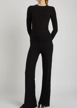 365 ribbed stretch-modal top