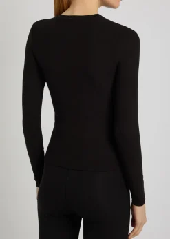 365 ribbed stretch-modal top