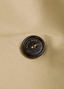 Rickie double-breasted stretch-cotton trench coat